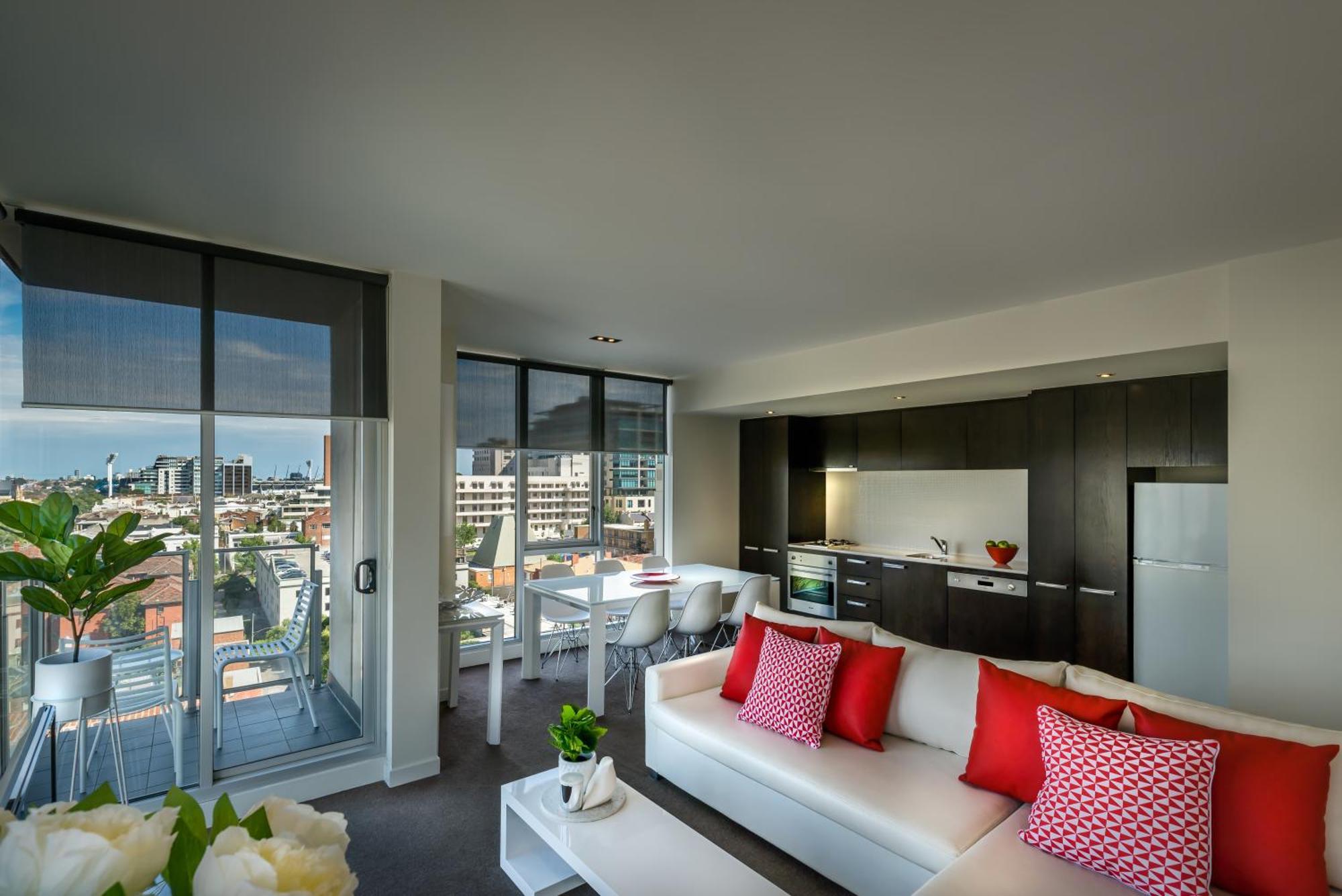Adele Apartment Hotel East Melbourne Zewnętrze zdjęcie